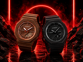 Modele Casio G-Shock GMA-P2110B-1A i G-Shock GMA-P2110B-5A (od prawej do lewej)