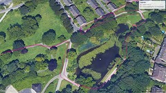 Test GNSS: wycieczka wokół stawu