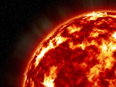 Ilustracja artysty przedstawiająca Słońce w naszym Układzie Słonecznym. (Źródło obrazu: josephwoodall2 - Pixabay)