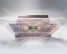 Artystyczna wizualizacja układu RTX Spark Superchip.