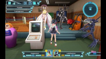 Na zdjęciu: Zrzut ekranu z gry Digimon World: Next Order.