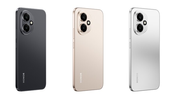 Model Honor 400 jest dostępny w kolorze czarnym, złotym i srebrnym. (Źródło zdjęcia: Honor)