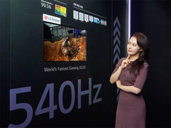Zdjęcie udostępnione przez LG Display przedstawiające nowy 27-calowy panel WOLED. (Źródło zdjęcia: LG Display)