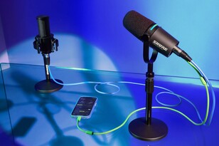 MV7i w użyciu jako interfejs audio dla smartfona (źródło obrazu: Shure)