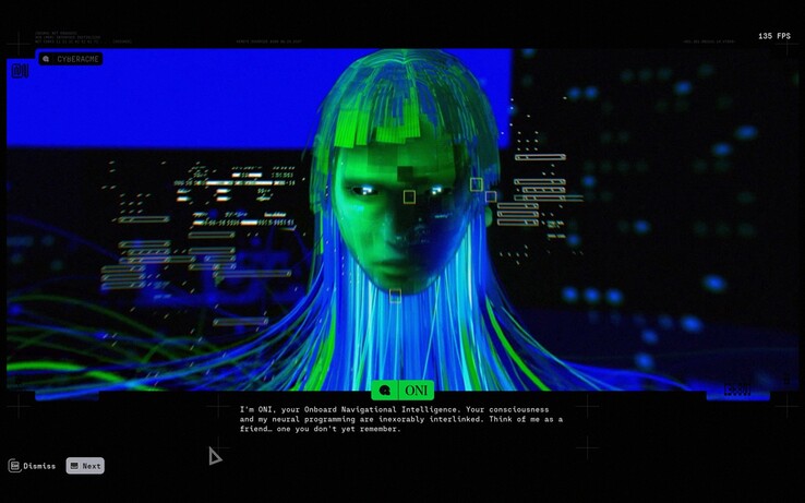 ONI, pokładowa inteligencja nawigacyjna Marathonu, wprowadza strzelankę wydobywczą Bungie z zimnym, syntetycznym stylem wizualnym, który natychmiast nadaje ton.