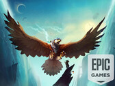 Falconeer można teraz pobrać za darmo z Epic Games Store i zachować na czas nieokreślony. (Źródło obrazu: Tomas Sala / Epic Games Store - edytowane)