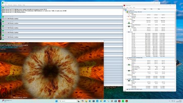 Test obciążeniowy HP Z2 Mini G1a w trybie cichym