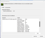 Nvidia Systeminfo