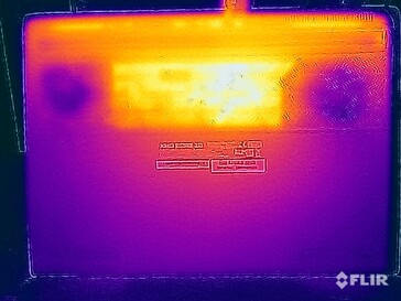 Test naprężeń temperatury powierzchni (spód)