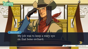 Zeznania w grze Phoenix Wright: Ace Attorney Trilogy (źródło obrazu: Steam)