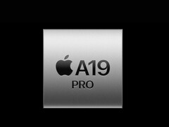 Apple Logo chipu A19 Pro w kolorze srebrnym (źródło obrazu: Apple)