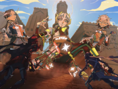 Dice Gambit to stylizowana strategia RPG z domieszką humoru. Na zdjęciu - jedna z okładek gry. (Źródło obrazu: GameTrailers na YouTube/Dice Gambit)