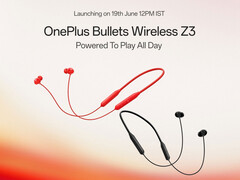 OnePlus Bullets Wireless Z3 (na zdjęciu) zostanie wprowadzony na rynek jako następca OnePlus Bullets Wireless Z2 z 2022 roku. (Źródło zdjęcia: OnePlus)