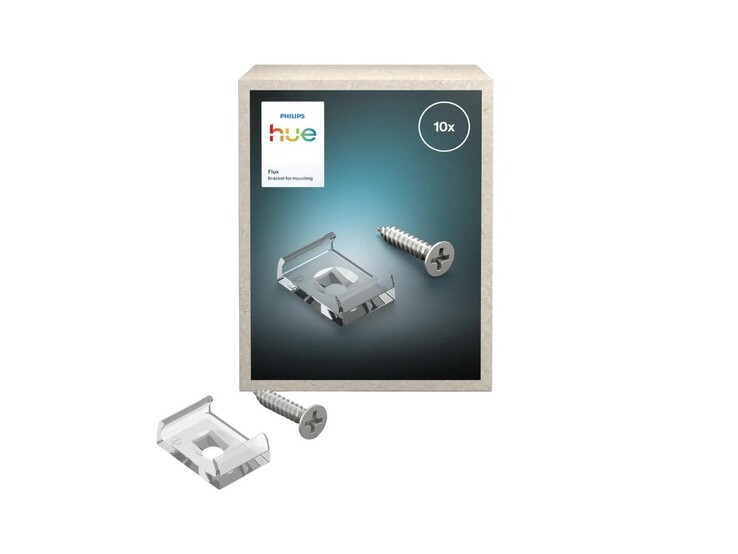 Uchwyt Philips Hue Flux do montażu 10x. (Źródło zdjęcia: Philips Hue via OBI)