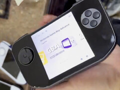 GameMT E3 byłby dość dziwnym dodatkiem do horyzontalnego rynku handheldów do gier. (Źródło zdjęcia: via Retro Gaming with Deadfred)