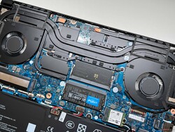 Gigabyte Aero X16: Jednostka chłodząca