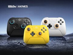 8BitDo Ultimate 2 Bluetooth jest teraz dostępny w trzech kolorach do wyboru. (Źródło zdjęcia: 8BitDo & Aknes)