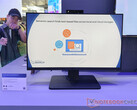 Asus ExpertCenter P600 AiO może być skonfigurowany z procesorem o mocy do 50 TOP NPU. Na zdjęciu: model 27-calowy. (Źródło zdjęcia: Notebookcheck)