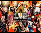 Oficjalna grafika promocyjna Fatal Fury: City of the Wolves.