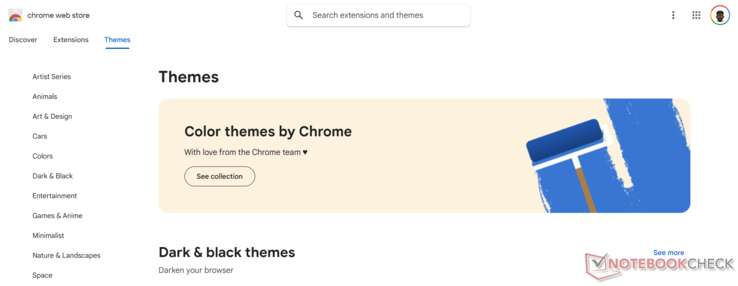 Strona motywów Google Chrome (Źródło obrazu: Antony Muchiri)
