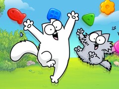 Oficjalna grafika promocyjna do filmu „Simon’s Cat – Blast Time”.