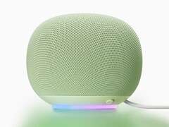 Głośnik Google Home w kolorze Jade.
