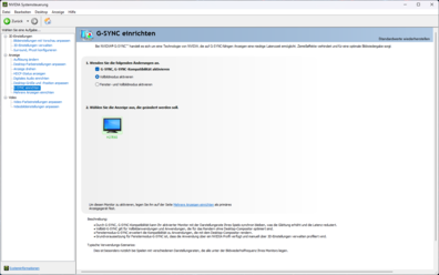 Obsługiwana jest technologia G-Sync