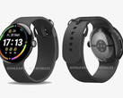 Do tej pory pojawiły się jedynie rendery oparte na CAD przedstawiające Pixel Watch 4. (Źródło obrazu: Android Headlines &amp; OnLeaks)