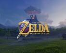 Prezentowany baner promujący remake gry „Zelda: Ocarina of Time”