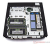 Lenovo ThinkStation P3 Tiny z otwartym spodem