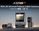 Kamera samochodowa VIOFO A329S 3CH może nagrywać materiał do 4K/60 fps (źródło obrazu: VIOFO)