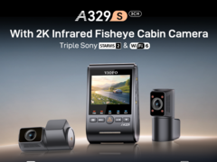 Kamera samochodowa VIOFO A329S 3CH może nagrywać materiał do 4K/60 fps (źródło obrazu: VIOFO)