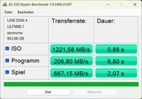PicoDrive Thunderbolt 4: Kopia AS SSD