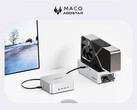 Cena MACO w Chinach zaczyna się od około 278 dolarów. Na zdjęciu: mini PC z konfiguracją eGPU. (Źródło zdjęcia: Aoostar - edytowane)