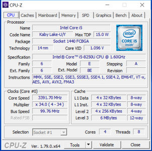 CPU-Z CPU