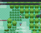 PokeDaisy gra w grę Pokémon z dodatkowymi nakładkami na ekranie