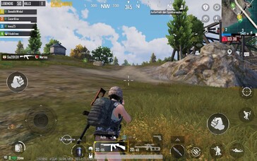 PUBG Mobile na Samsung Galaxy Tab S9 FE