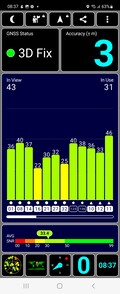 Odbiór GPS na zewnątrz