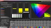Color Checker - Wide Gamunt vs DCI P3