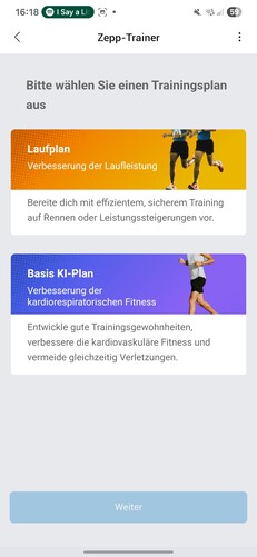 Amazfit Active 2: Trening