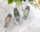 Seria AQ230A-3AVT firmy Casio obejmuje trzy różne odcienie. AQ-230A-4AMQY, AQ-230A-3AMQY, AQ-230A-9AMQY od lewej do prawej (źródło zdjęcia: Casio)