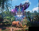 Makieta logo gry Final Fantasy 17
