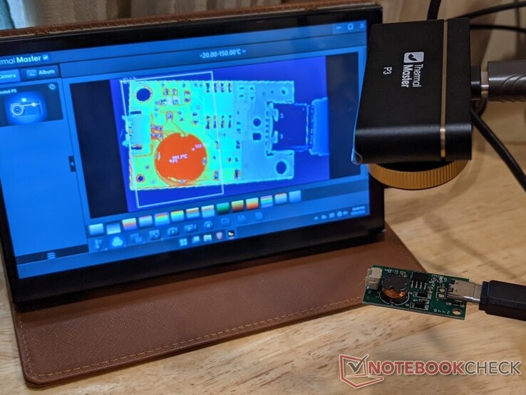 Thermal Master P3 przy użyciu aplikacji Windows