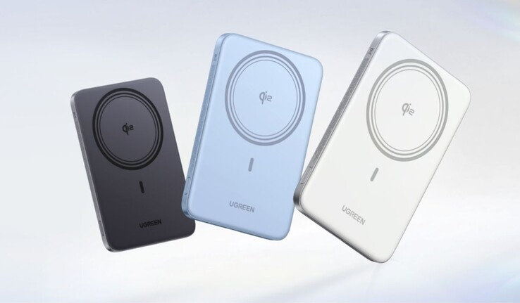 Magnetyczny bank energii Ugreen MagFlow Air (5000 mAh, Qi2 15 W)
