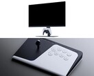 Monitor do gier PlayStation (góra), kij FlexStrike (dół).