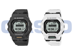 Nowe zegarki Casio G-Shock GBD-200 z pozytywnymi wyświetlaczami. (Źródło zdjęcia: Casio)