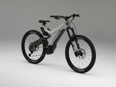 Koncepcyjny rower elektryczny Honda e-MTB ma nietypową ramę z wahaczem (źródło zdjęcia: Honda)