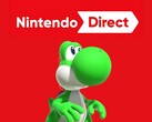 Yoshi na zdjęciu poniżej logo Nintendo Direct (źródło zdjęcia: Nintendo of America z poprawkami)