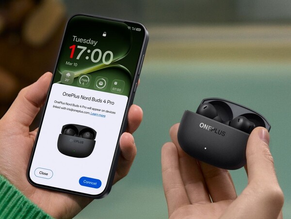 OnePlus Nord Buds 4 Pro mają Google Fast Pair i Microsoft swift Pair. 