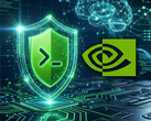Logo OpenShell obok logo Nvidii